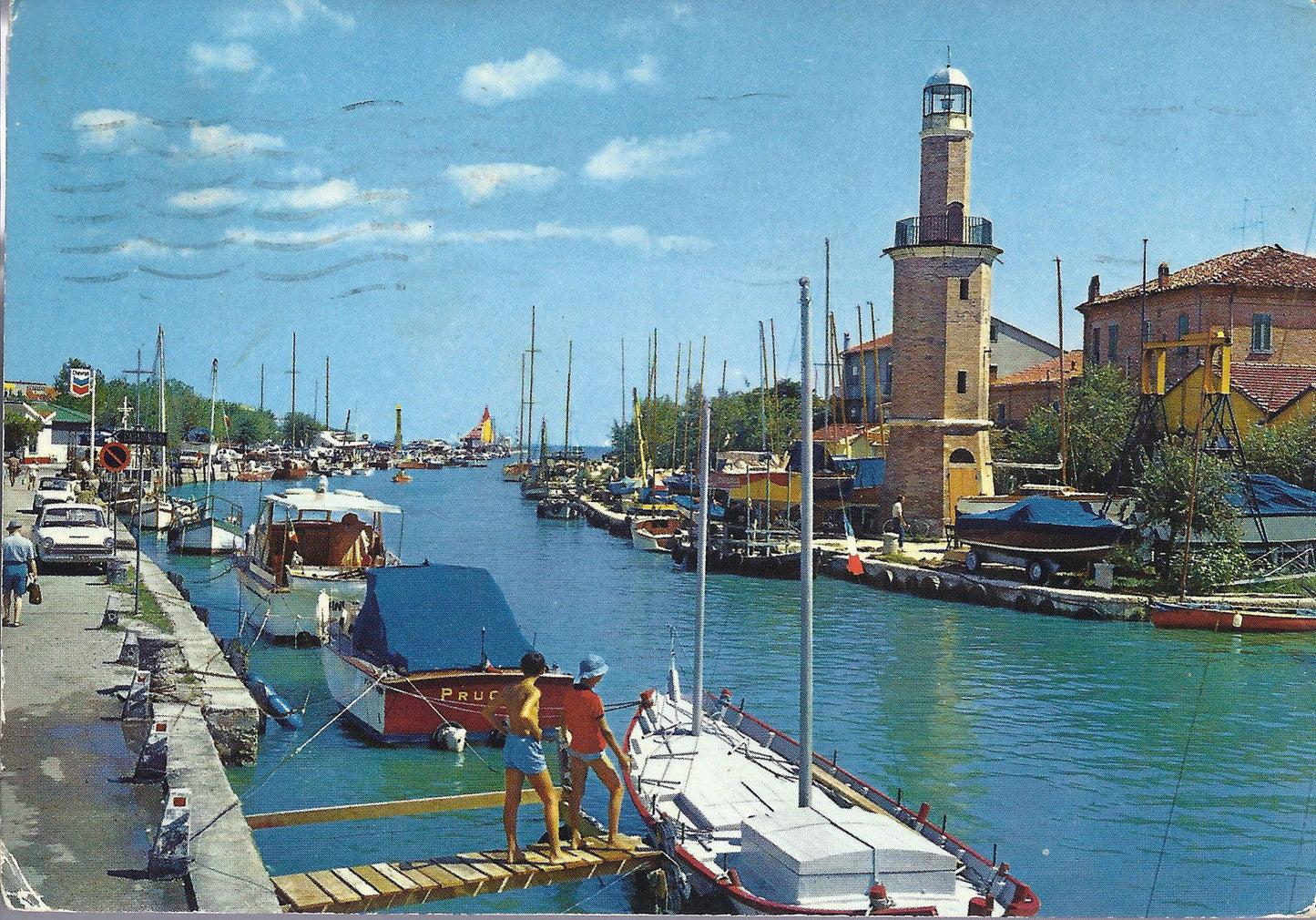 CERVIA - MILANO MARITTIMA - IL PORTO - V 1971 - FG