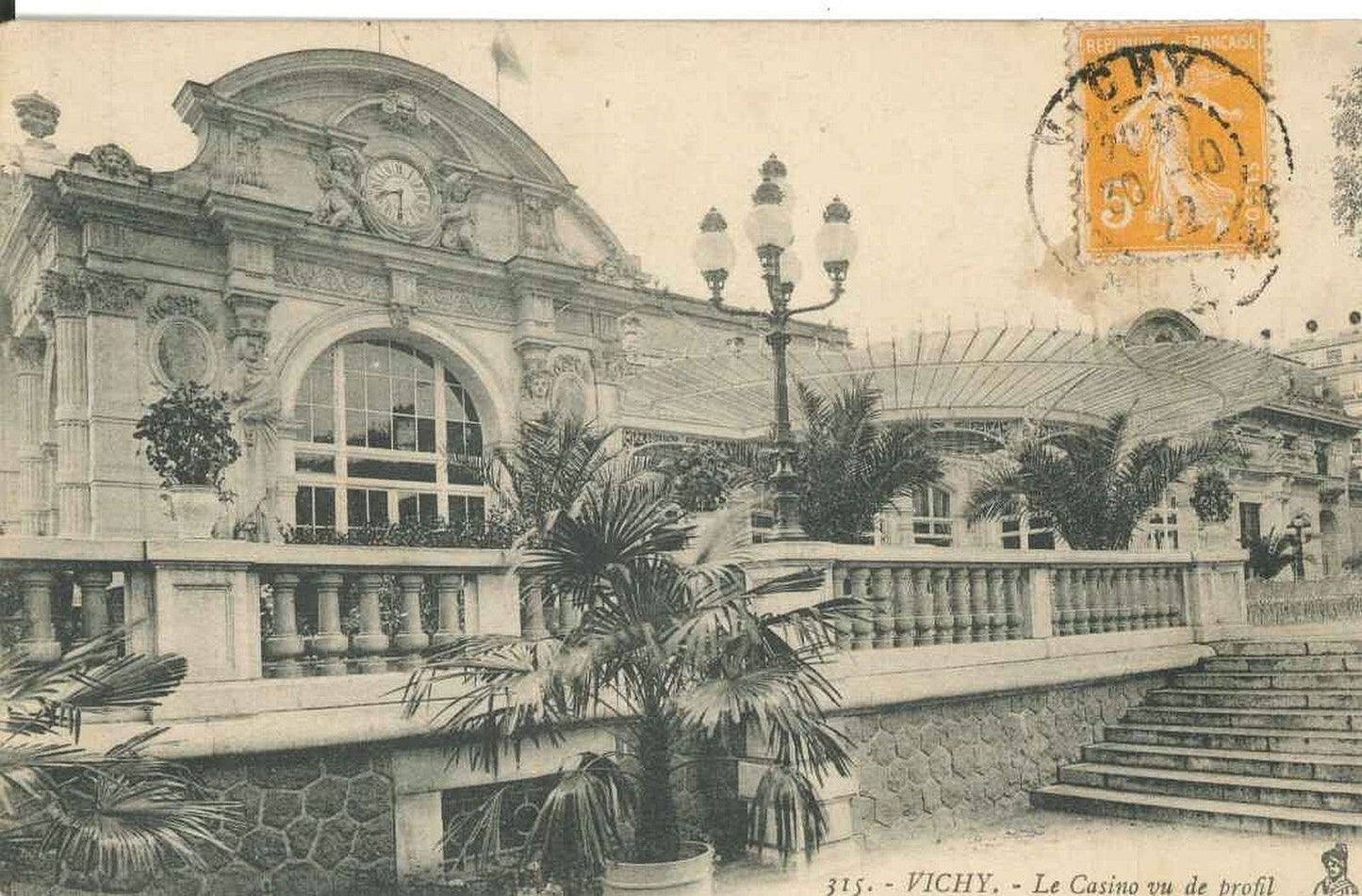 VICHY - LE CASINO - 1922