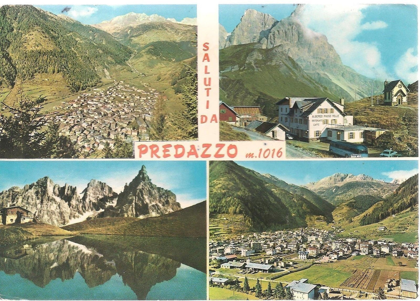 PREDAZZO - 4 VEDUTE - V1969