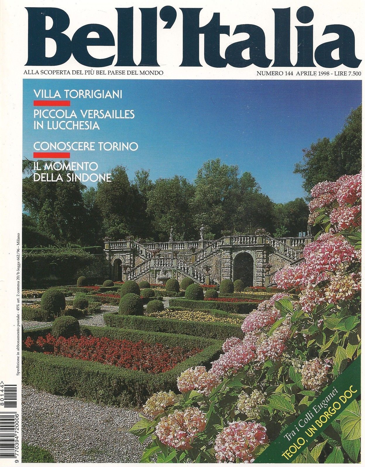 BELL'ITALIA N 144 APRILE 1998