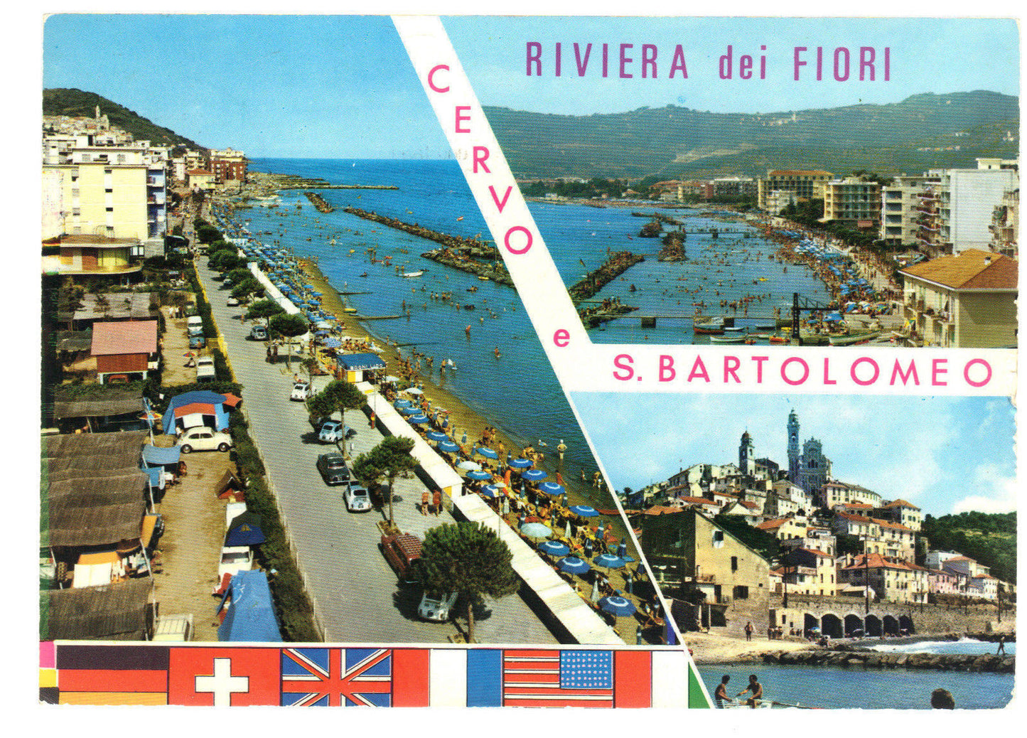 CERVO E SAN BARTOLOMEO - 3 VEDUTE - V1969