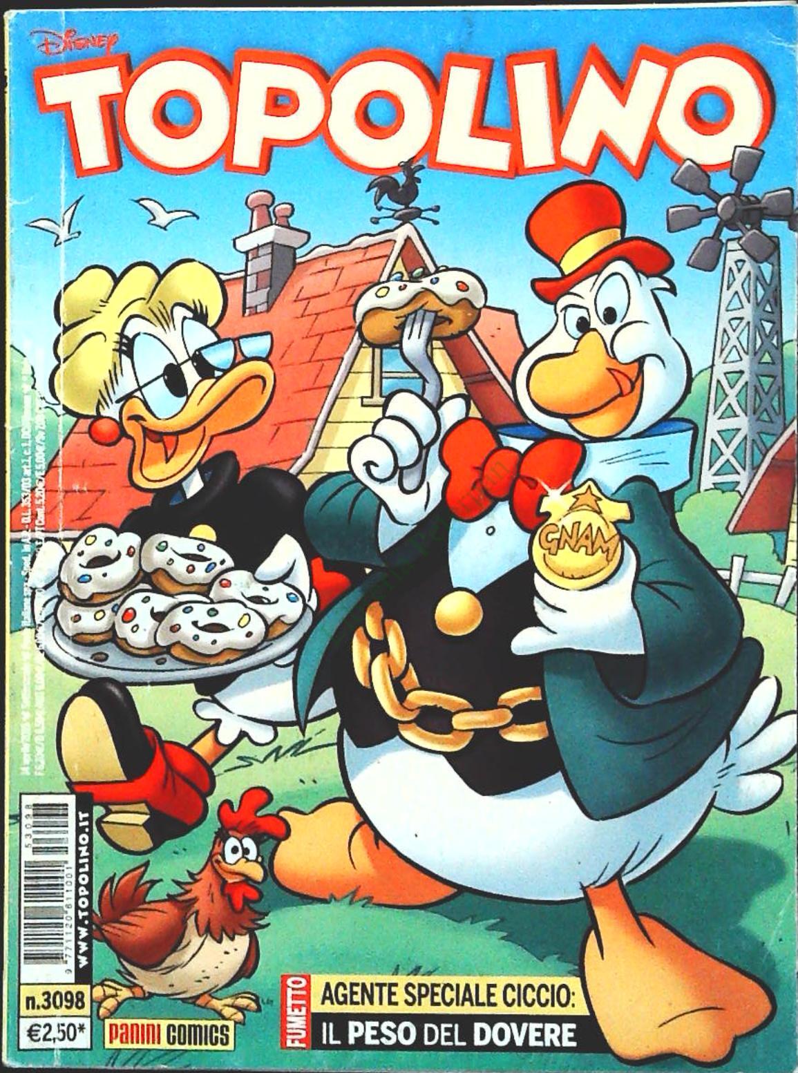 TOPOLINO N. 3098 - 14 APRILE 2015