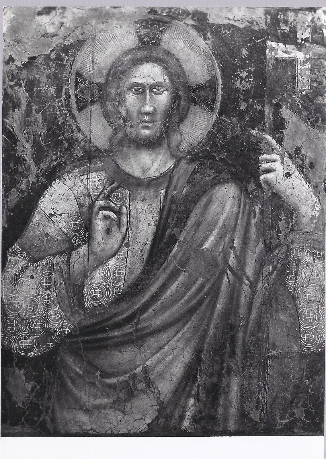 BOLOGNA - BASILICA DI S. FRANCESCO - AFFRESCO DEL REDENTORE