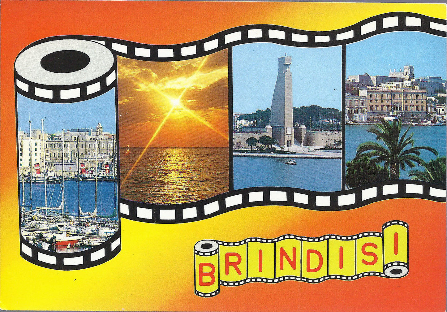 BRINDISI - 4 VEDUTINE - V 1997 - FG