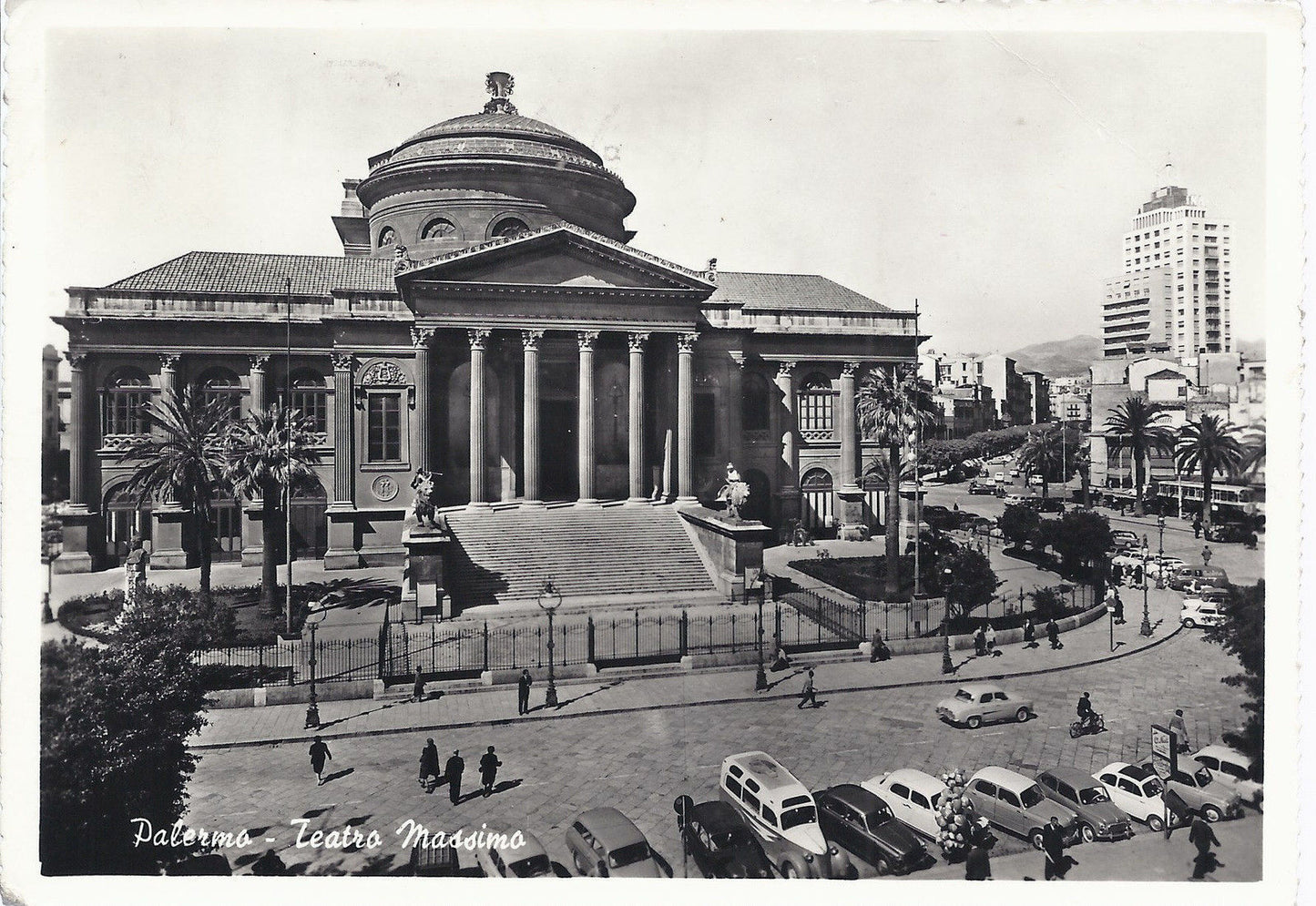 PALERMO - TEATRO MASSIMO - V 1963 - FG