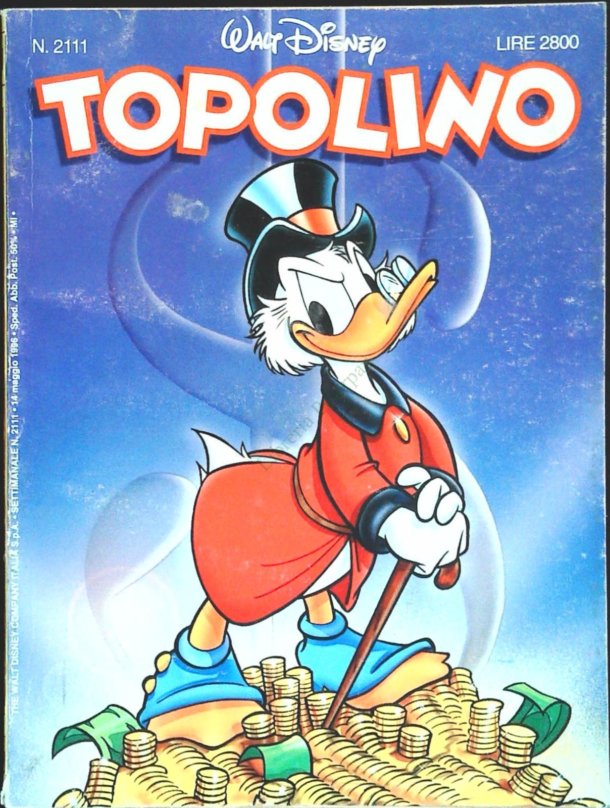 TOPOLINO N. 2111 - 14 MAGGIO 1996
