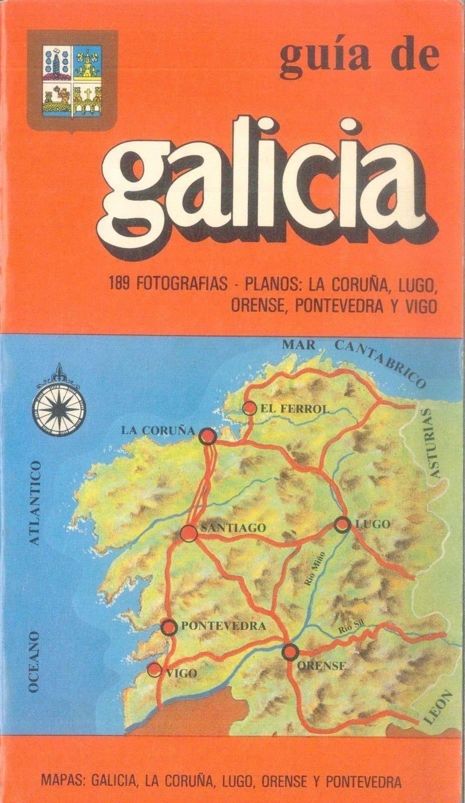 GALICIA - GUIDA TURISTICA - XAVIER COSTA CLAVELL (lingua spagnola)