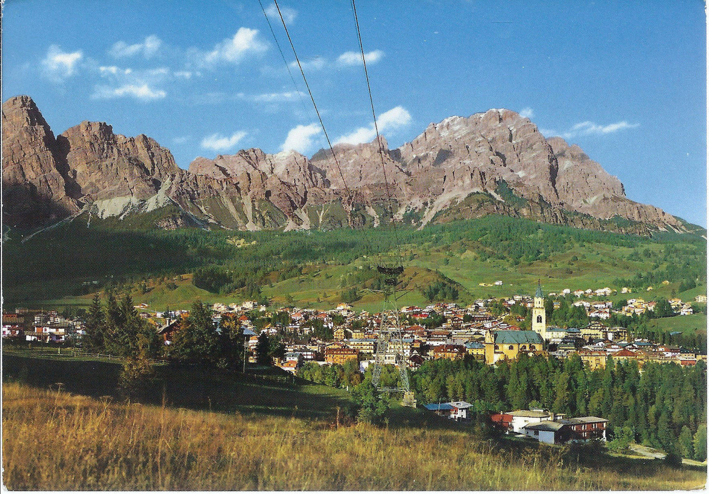 CORTINA D'AMPEZZO - FUNIVIA POCOL E M. CRISTALLO - V196