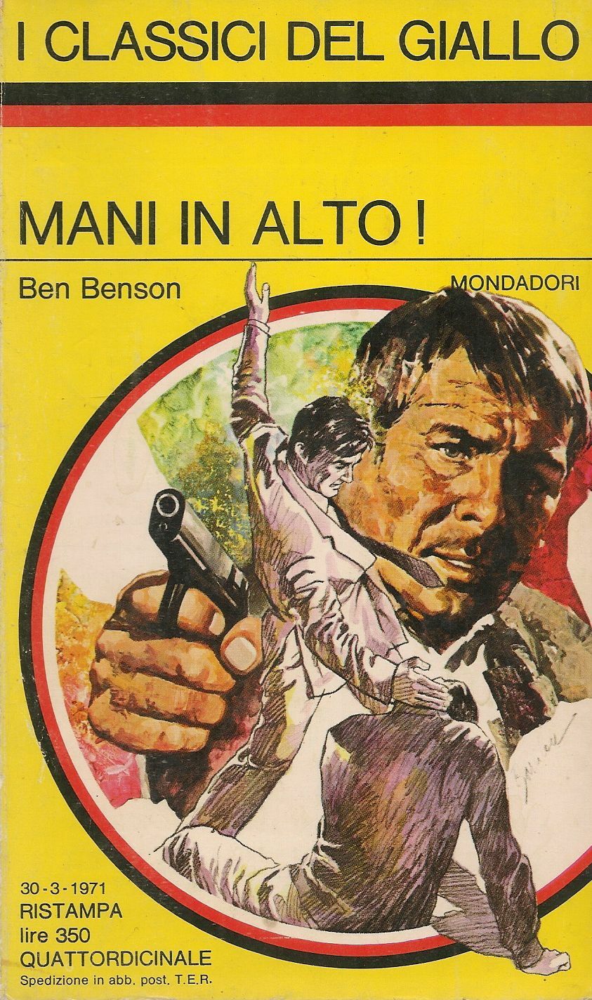 MANI IN ALTO - BEN BENSON - I CLASSICI DEL GIALLO N. 109