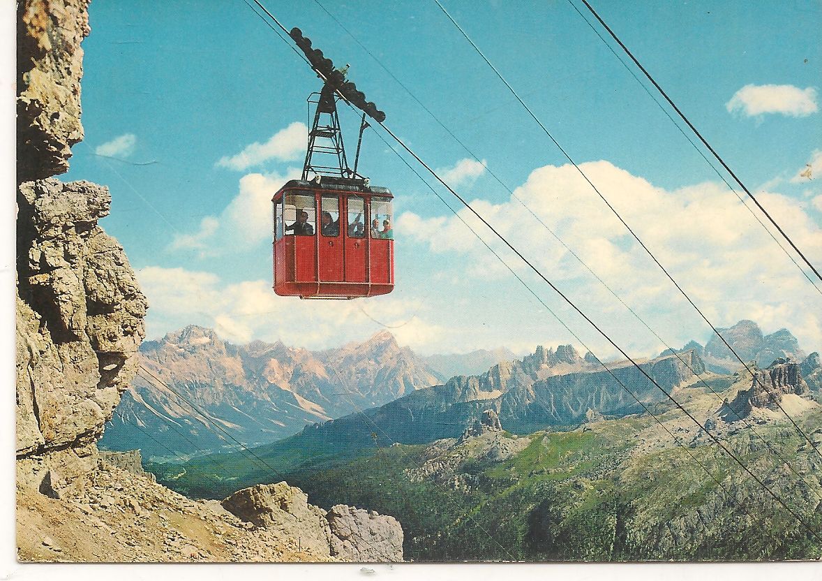 DOLOMITI - FUNIVIA DEL LAGAZUOI - NV