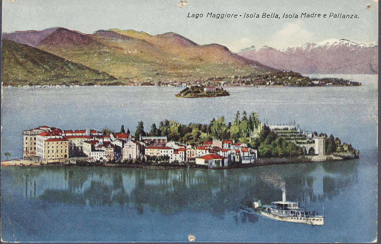 ISOLA BELLA, ISOLA MADRE E PALLANZA - LAGO MAGGIORE - NV - F