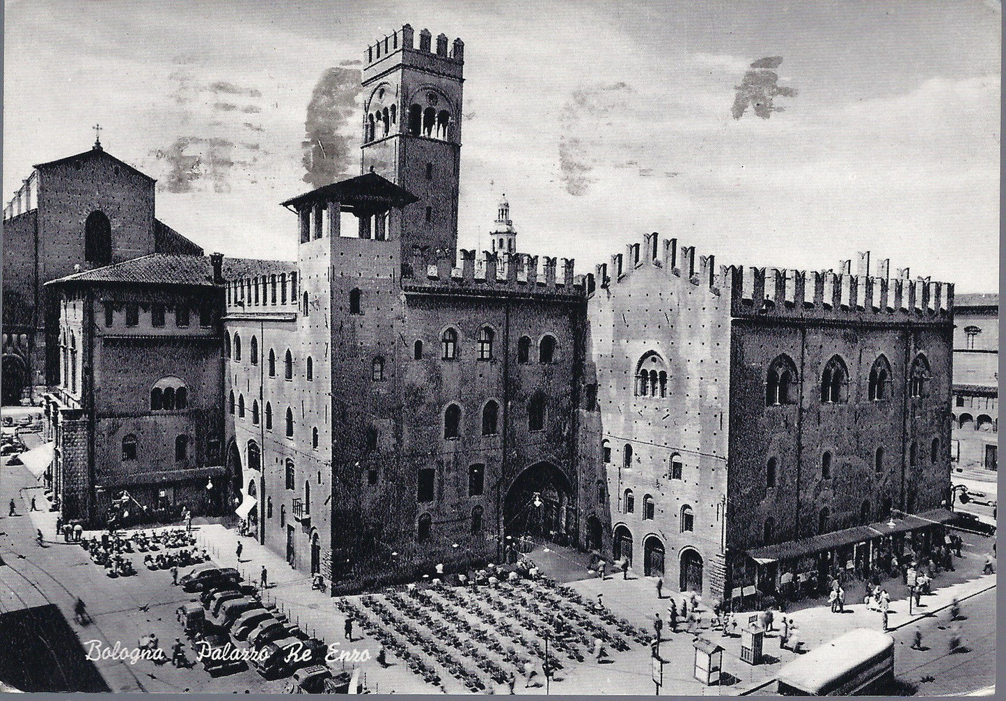 BOLOGNA - PALAZZO RE ENZO - V 1956 - FG