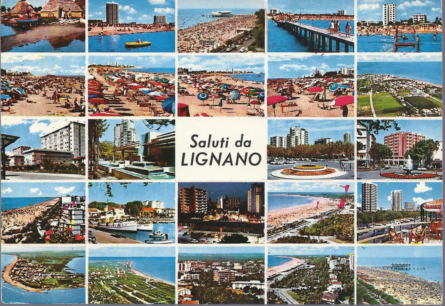 LIGNANO - SALUTI - 24 VEDUTINE - V1983
