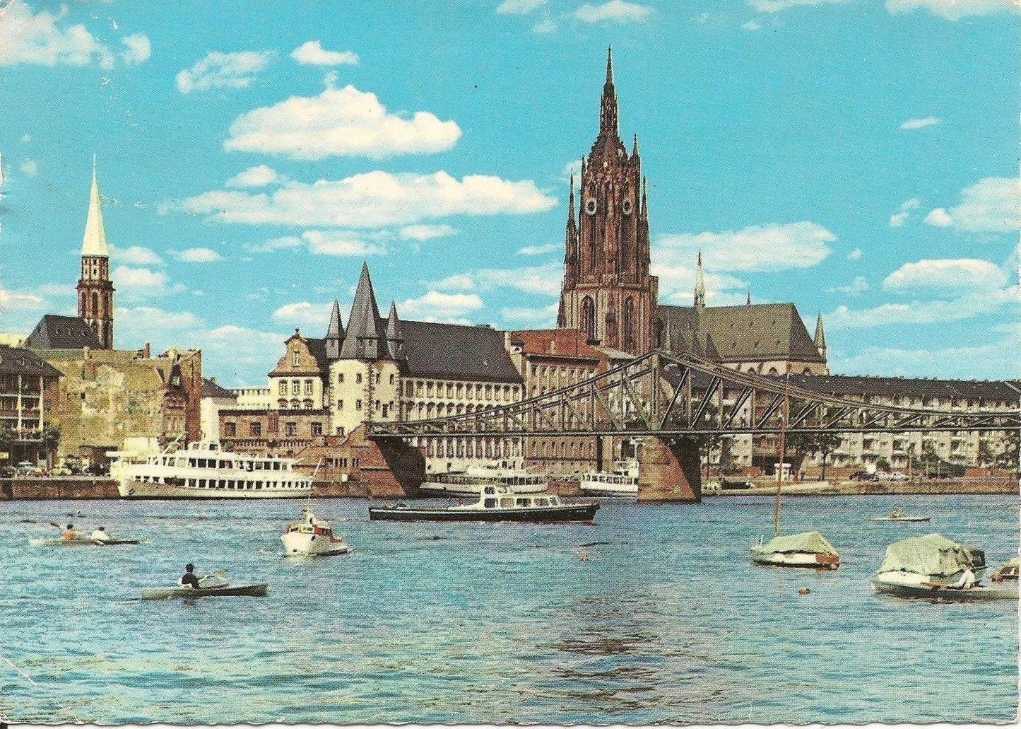 FRANKFURT A.M./FRANCOFORTE S.M. - PANORAMA - V1970