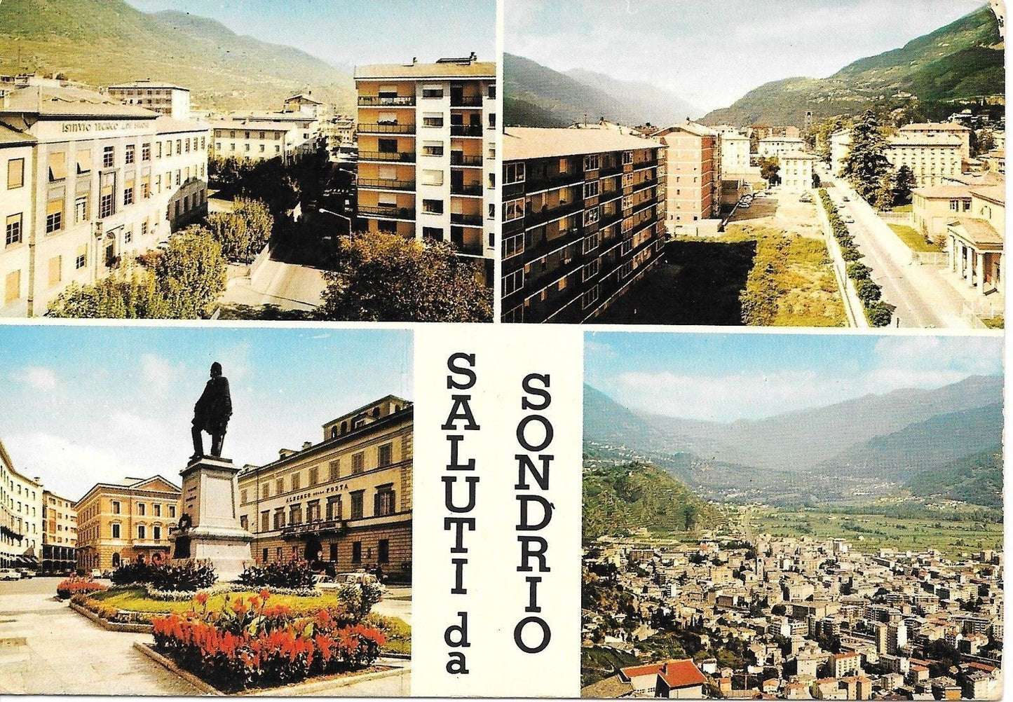 SALUTI DA SONDRIO - 4 VEDUTE - NV