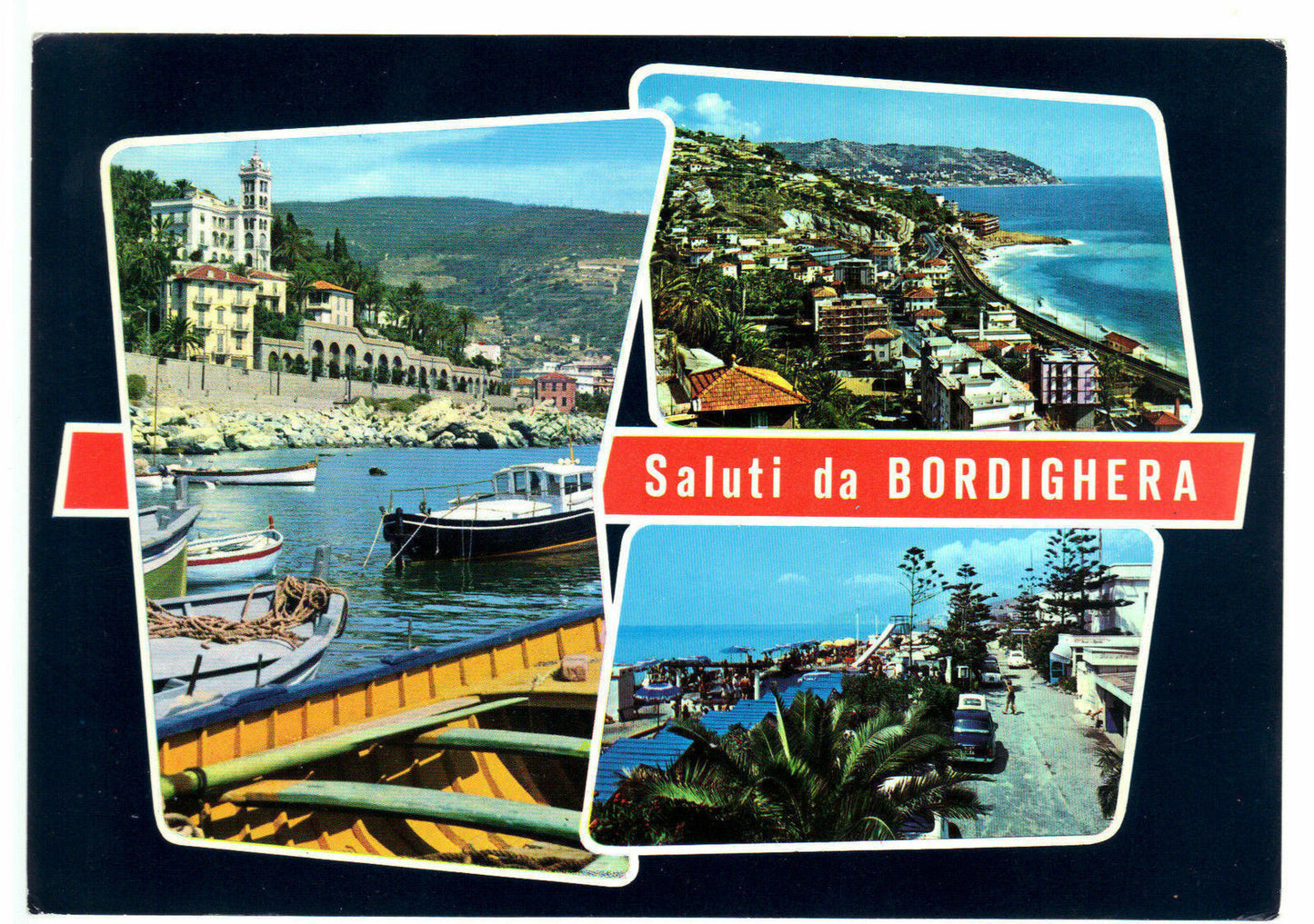BORDIGHERA - 3 VEDUTE - V1968