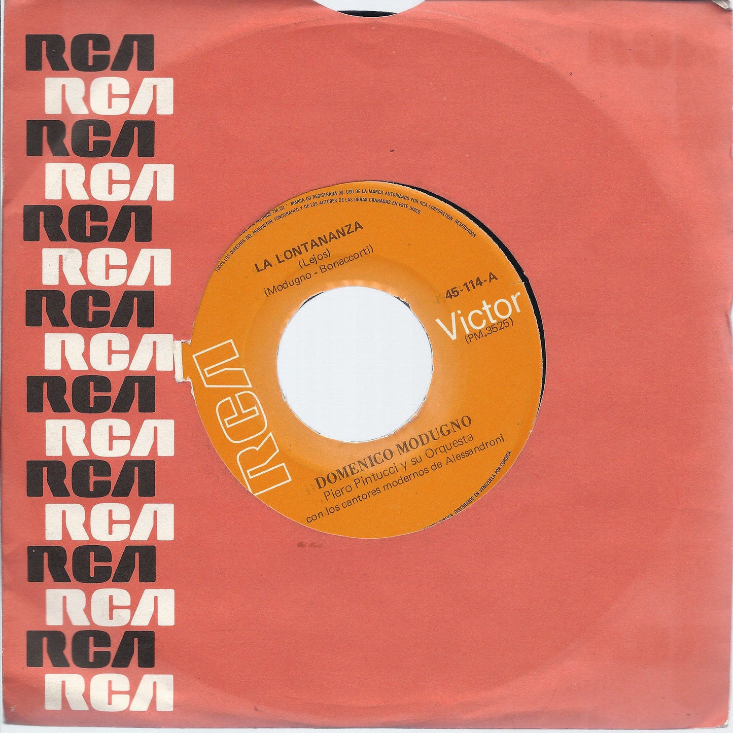 LA LONTANANZA - TE AMO, TE AMO (Ti Amo, Amo Te) # DOMENICO MODUGNO (x Venuzuela)