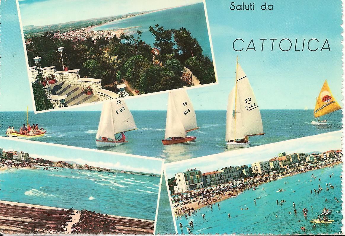 CATTOLICA - 4 VEDUTINE - V1961