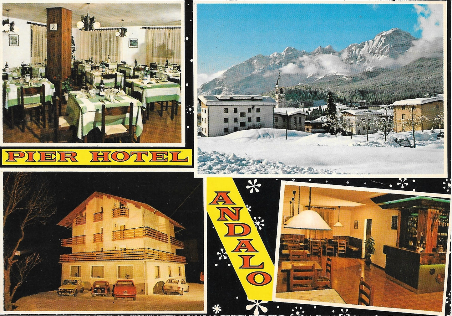 ANDALO - PIER HOTEL - 4 VEDUTE - NV