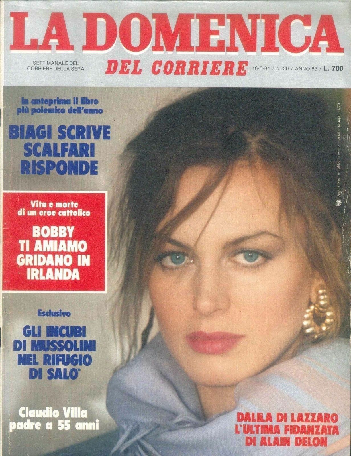 DOMENICA DEL CORRIERE N 20 - 16 MAGGIO 1981