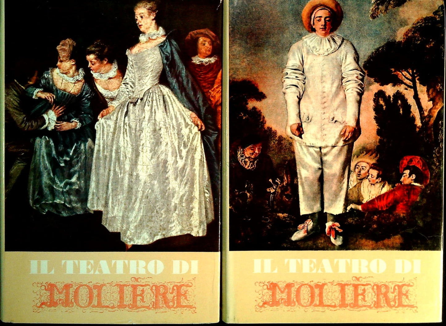 IL TEATRO DI MOLIERE - ED. ITALIANA DI CULTURA 1958 - DUE VOLUMI