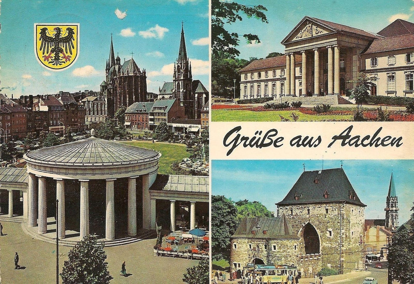 AQUISGRANA/AACHEN - 3VEDUTE/3BILDER - V/G