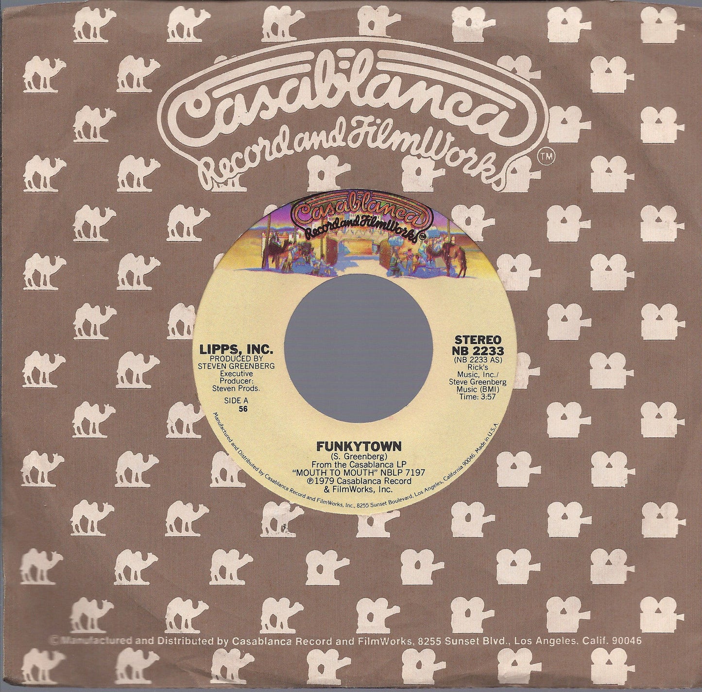 FUNKYTOWN - ALL NIGHT DANCING - LIPPS, INC. - USA 1979