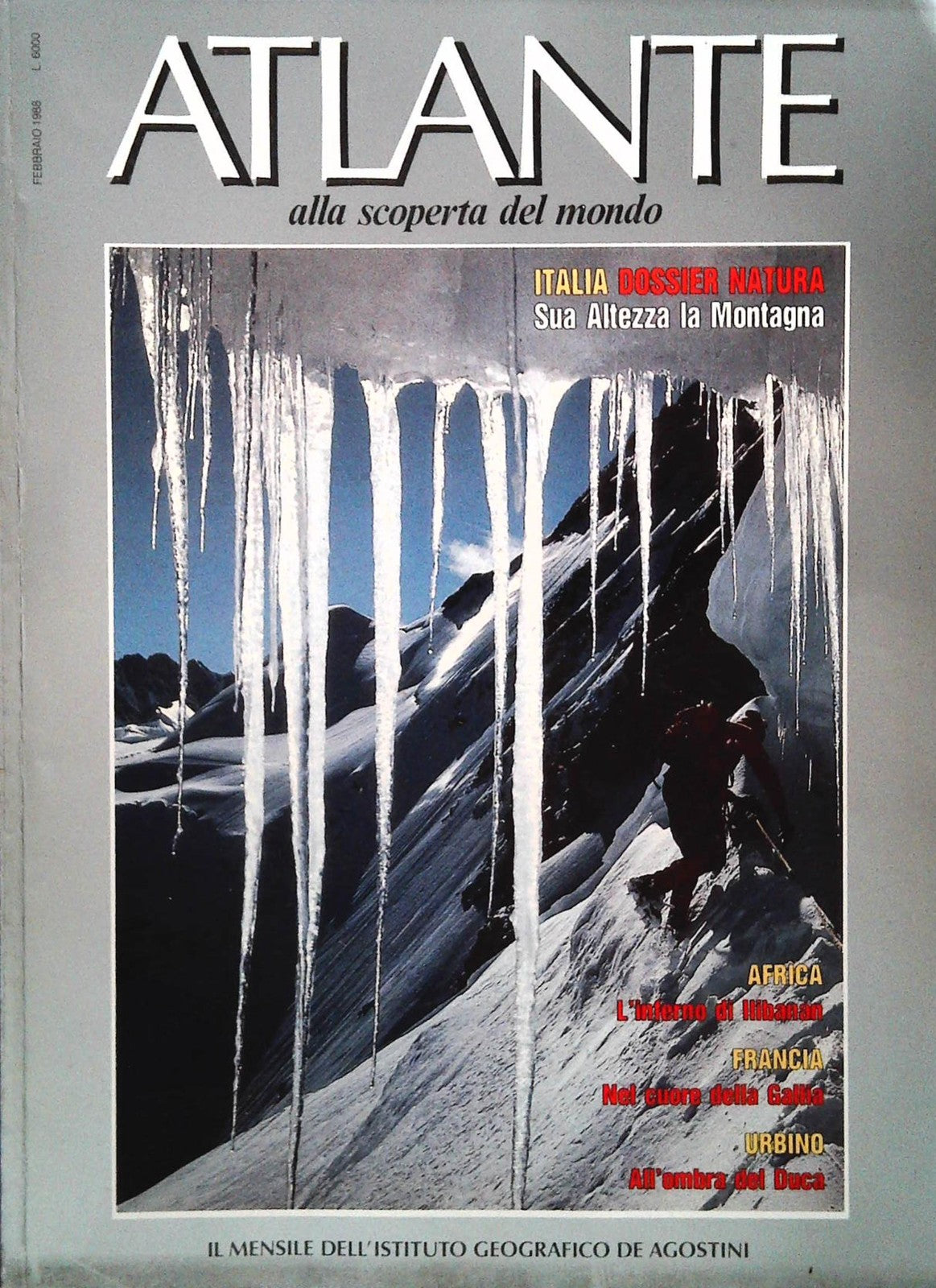 ATLANTE - FEBBRAIO 1988 - OUTLET DEL LIBRO
