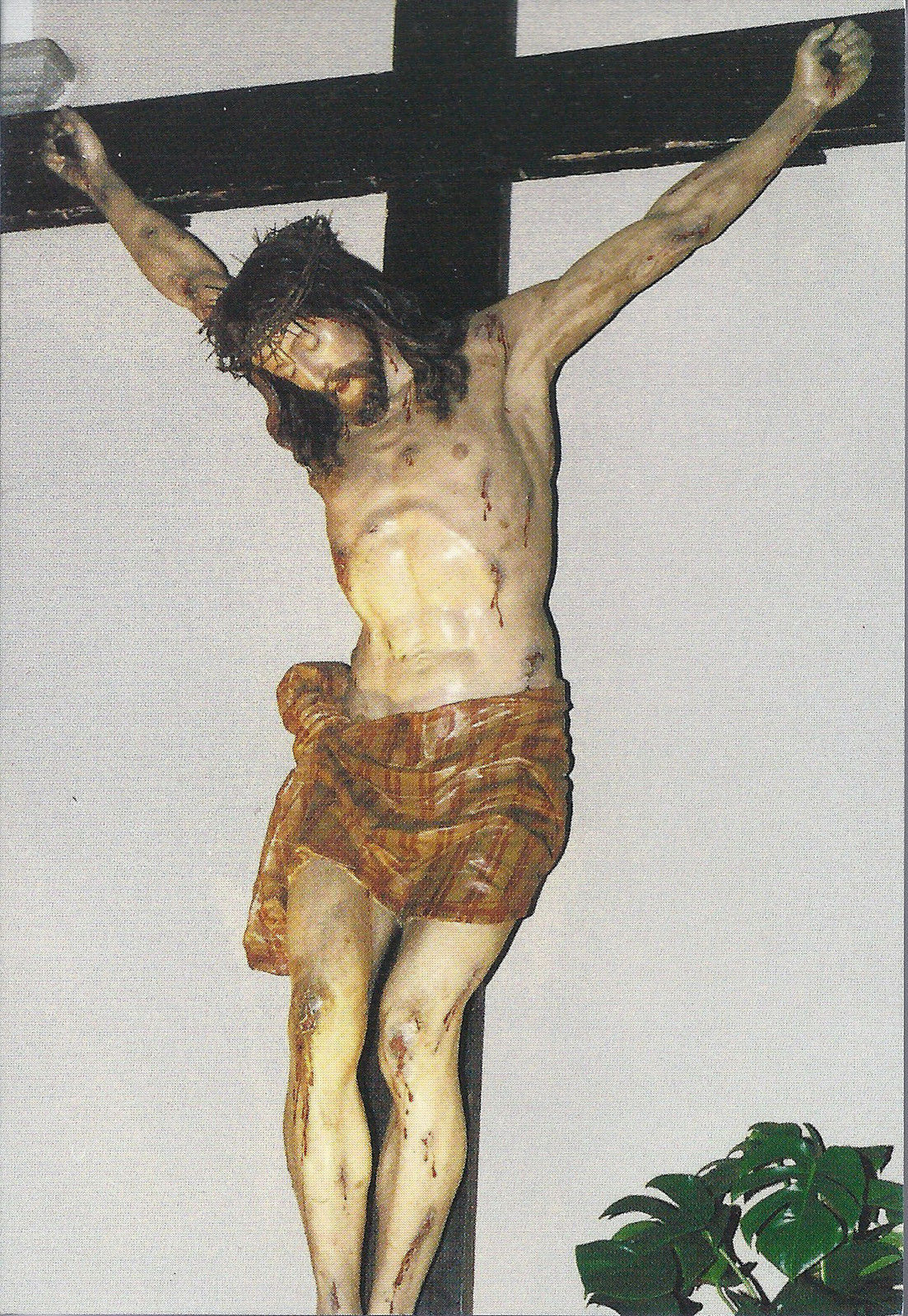 CROCEFISSO della Chiesa di Bosto di Varese - Pasqua 1994 -