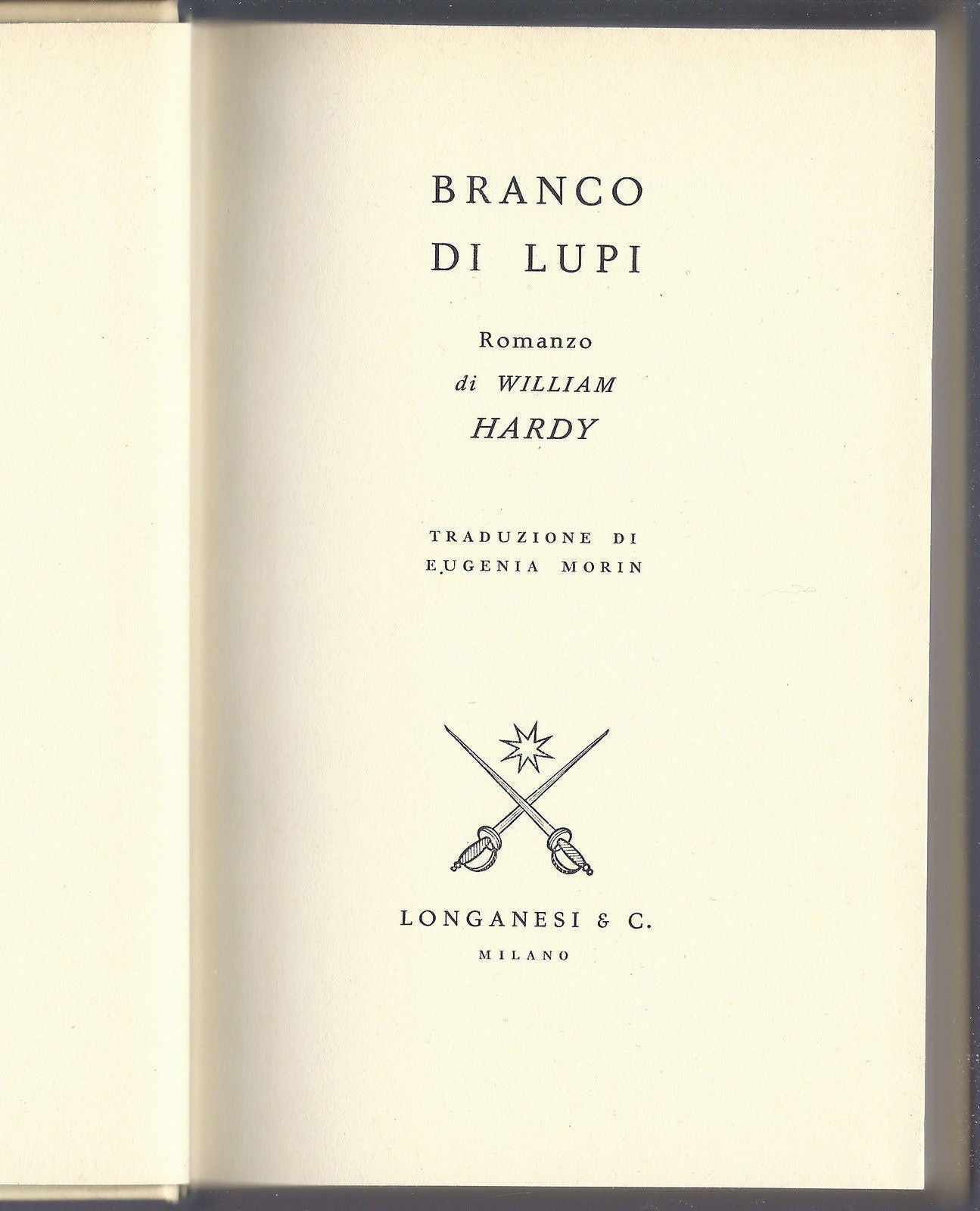 BRANCO DI LUPI - WILLIAM HARDY