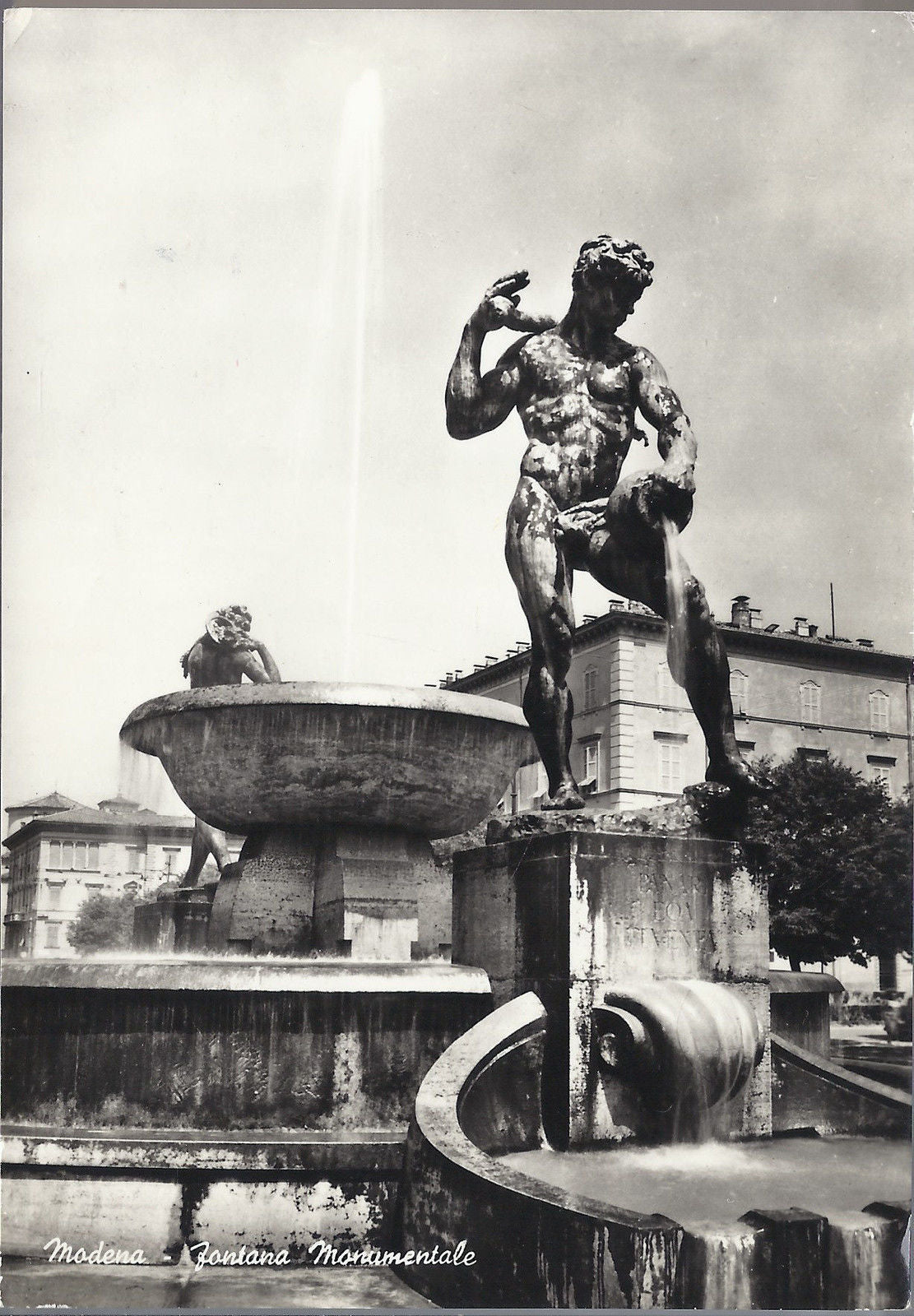 MODENA - FONTANA MONUMENTALE - V 1956 - FG