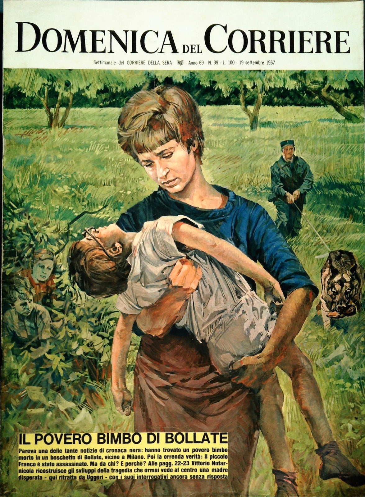 DOMENICA DEL CORRIERE 19 SETTEMBRE 1967