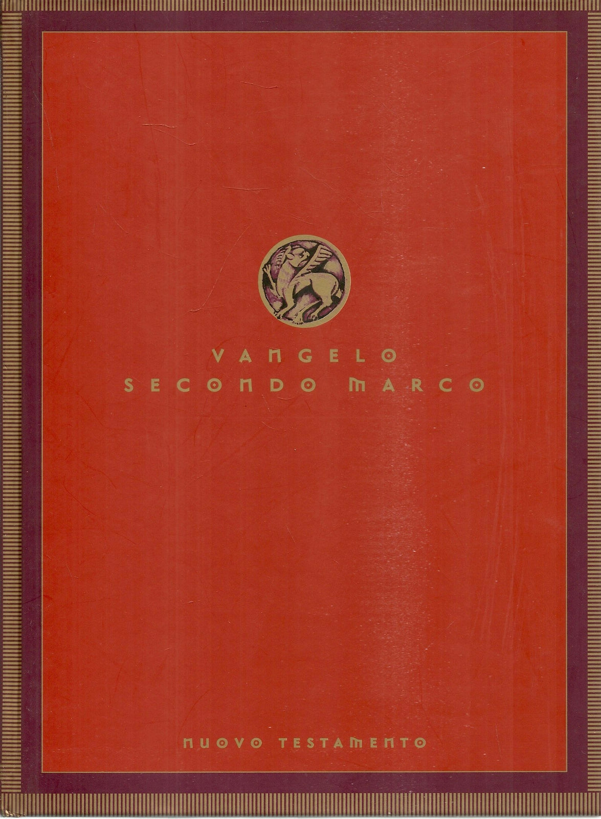 VANGELO SECONDO MARCO - NUOVO TESTAMENTO - SAN PAOLO 2003