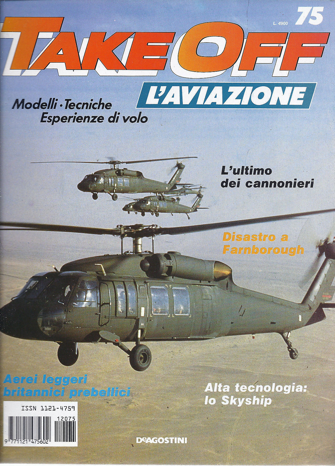 TAKE OFF L'AVIAZIONE - fascicolo 75
