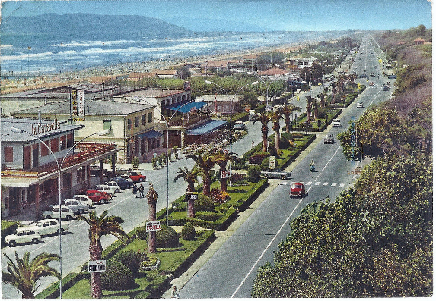FORTE DEI MARMI - LUNGOMARE - V 1964 - FG