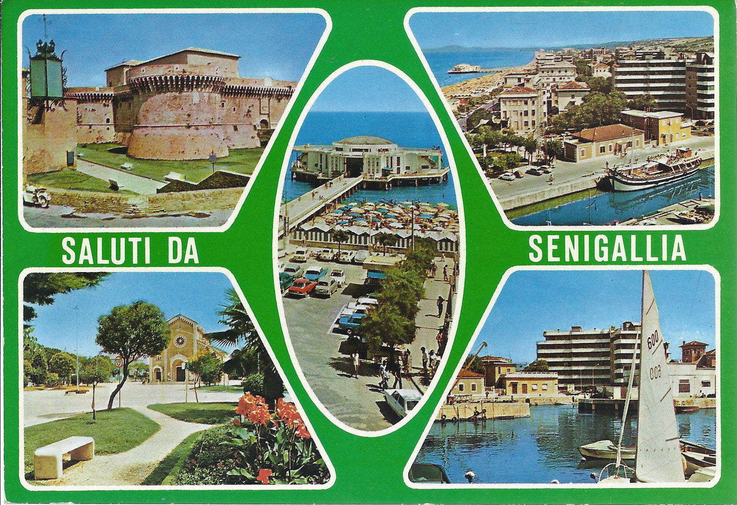 SENIGALLIA - SALUTI - 5 VEDUTE - V1984