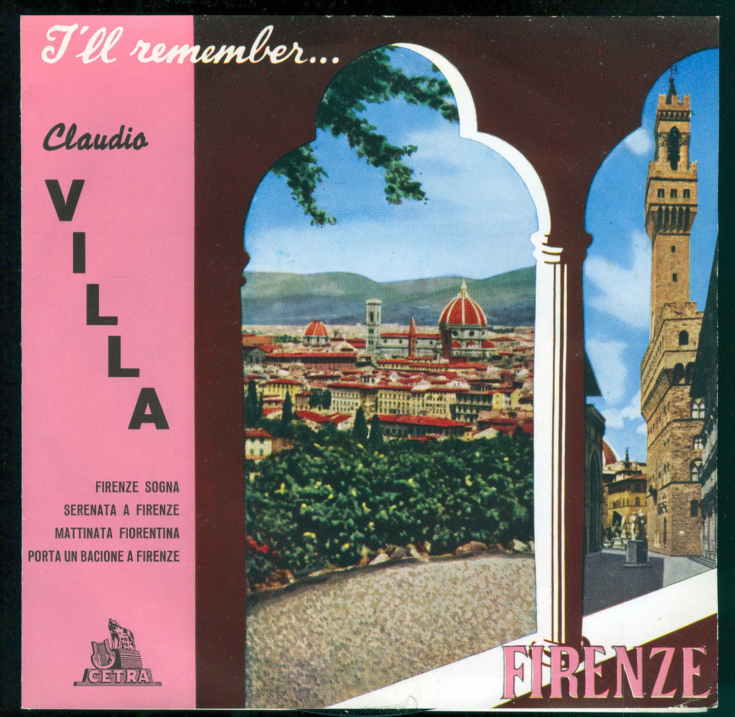FIRENZE SOGNA ... - PORTA UN BACIONE A FIRENZE .... # CLAUDIO VILLA