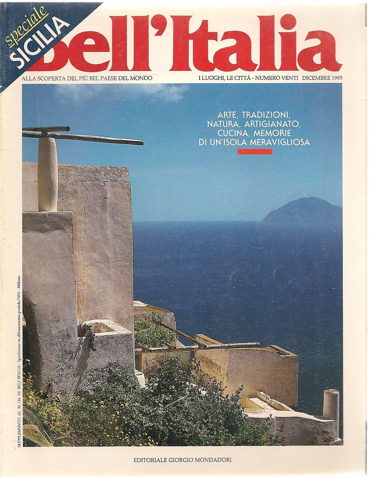 BELL'ITALIA - SPECIALE SICILIA - DICEMBRE 1995