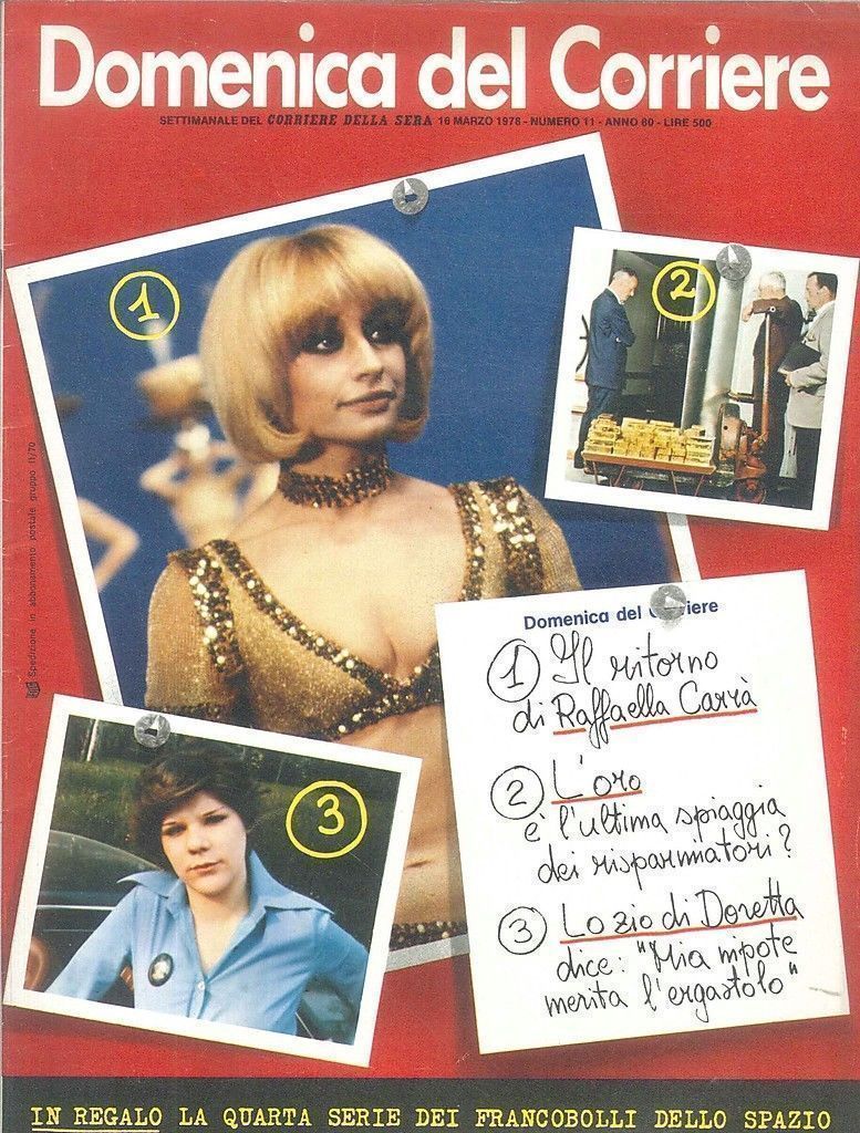 DOMENICA DEL CORRIERE N 11 - 16 MARZO 1978