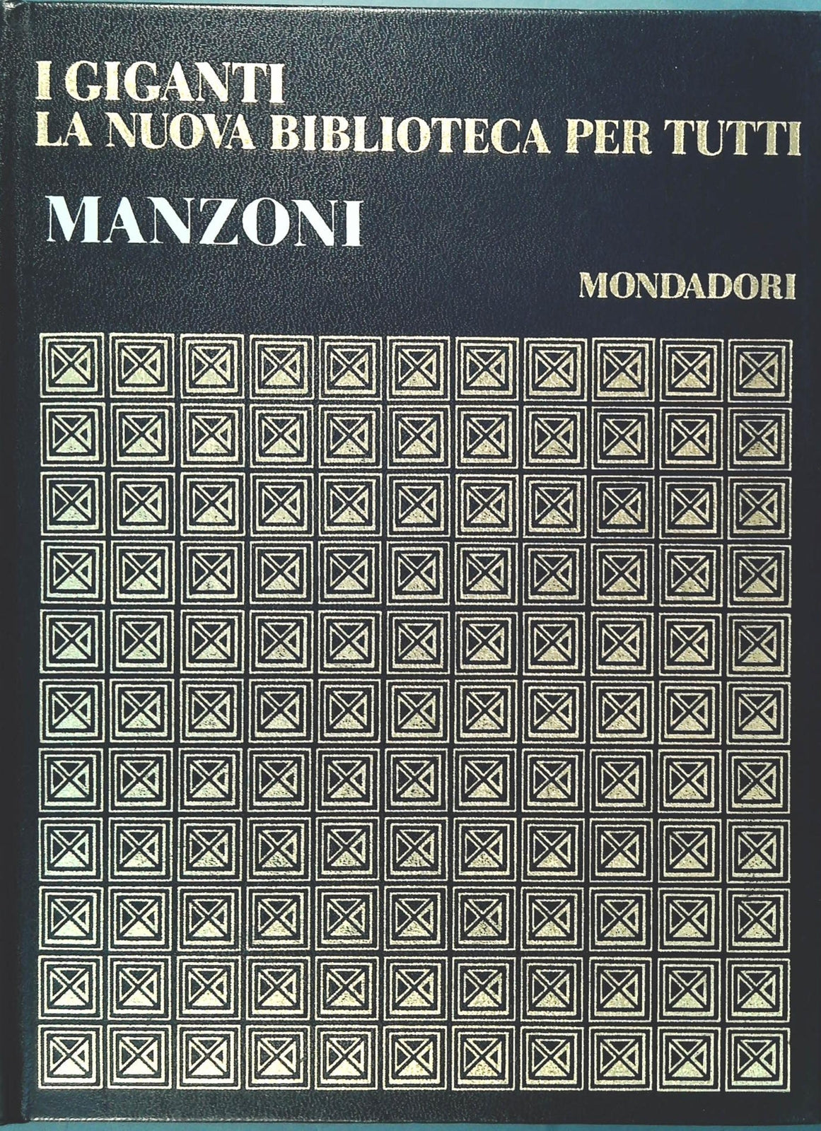 MANZONI - I GIGANTI - MONDADORI 1969