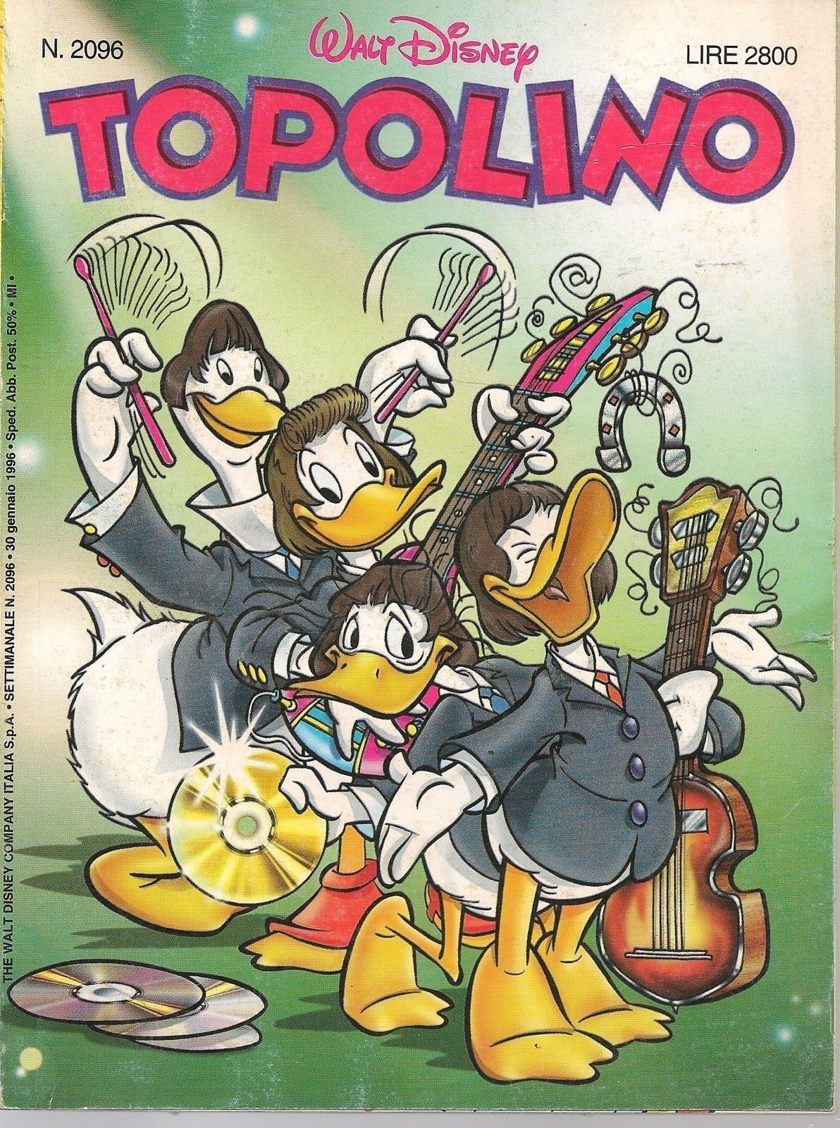 TOPOLINO N° 2096 - 30 GENNAIO 1996