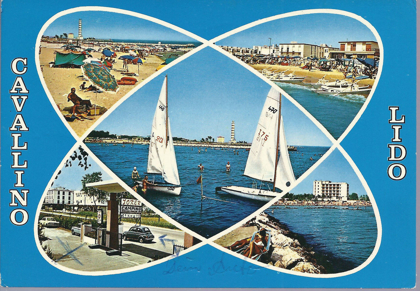 CAVALLINO LIDO - 5 VEDUTE - V 1979 - FG