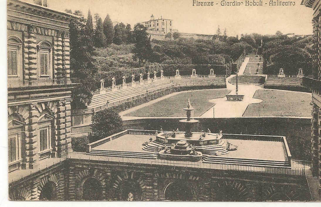 FIRENZE - GIARDINI BOBOLI - ANFITEATRO - NV
