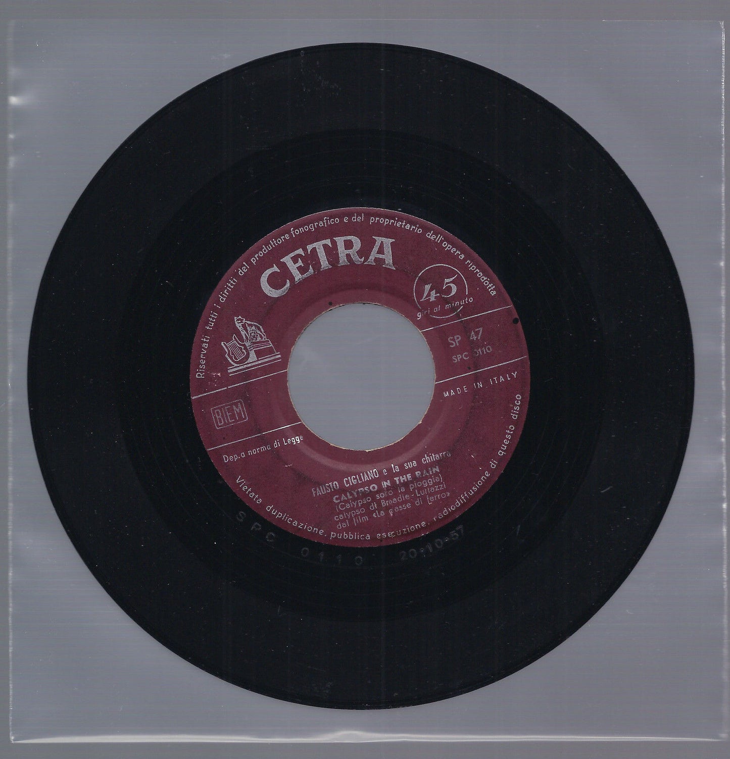 CALYPSO IN THE RAIN - ARMSTRONGH == FAUSTO CIGLIANO