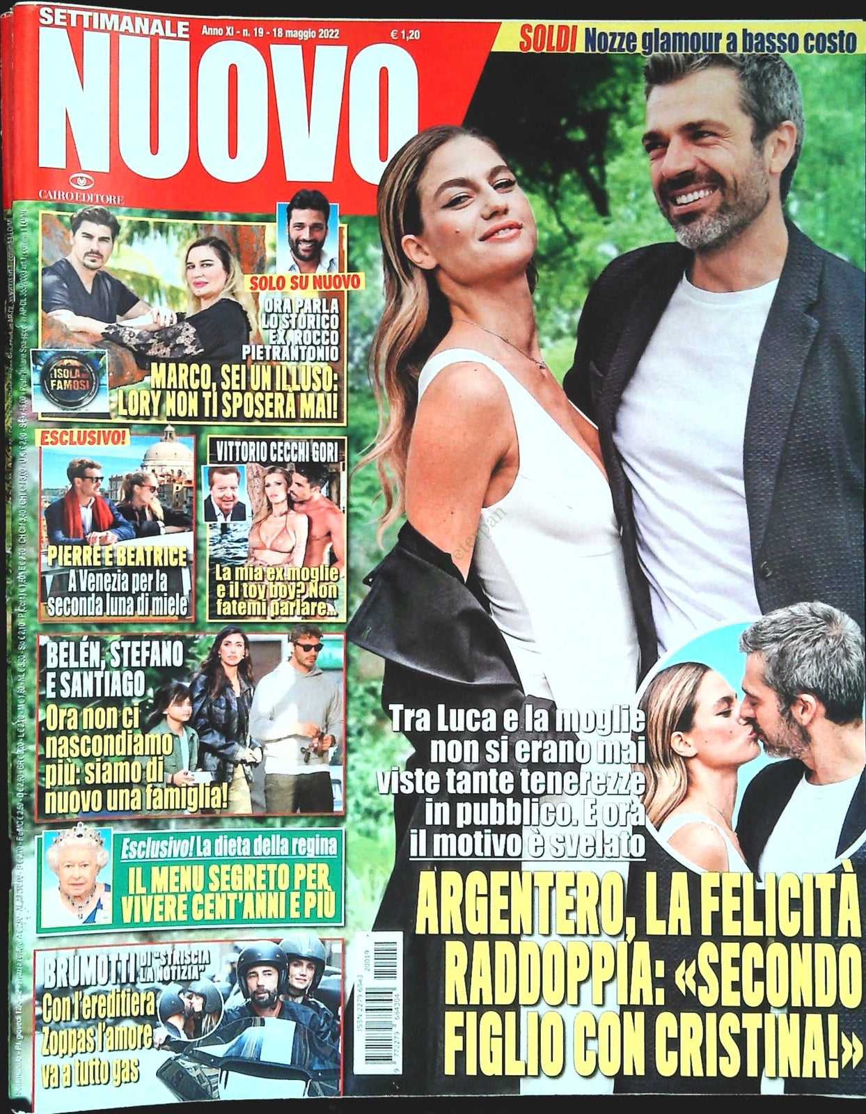 SETTIMANALE NUOVO 18 MAGGIO 2022 - ARGENTERO-CECCHI GORI-OUTLET DEL LIBRO