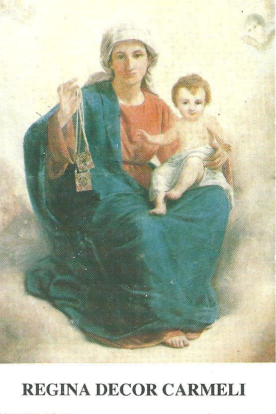 REGINA DECOR CARMELI - HOLY CARD