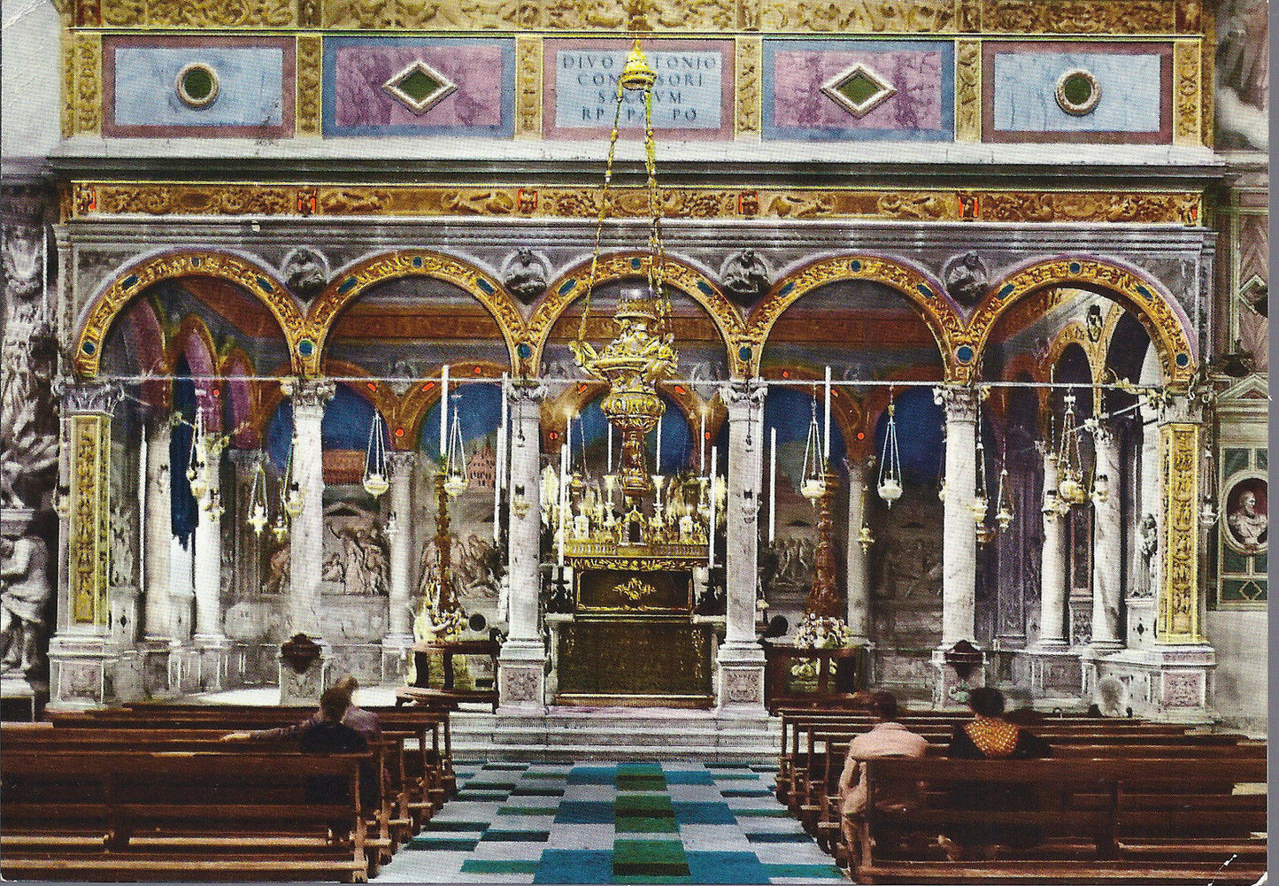 PADOVA - BASILICA DI S. ANTONIO - ARCA DEL SANTO - V 1965 -