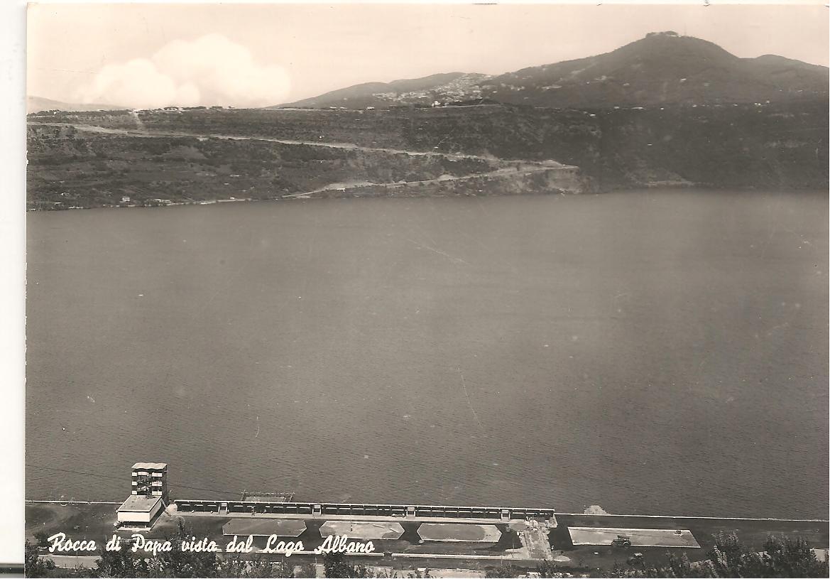 ROCCA DI PAPA - VISTA DAL LAGO ALBANO - V1962