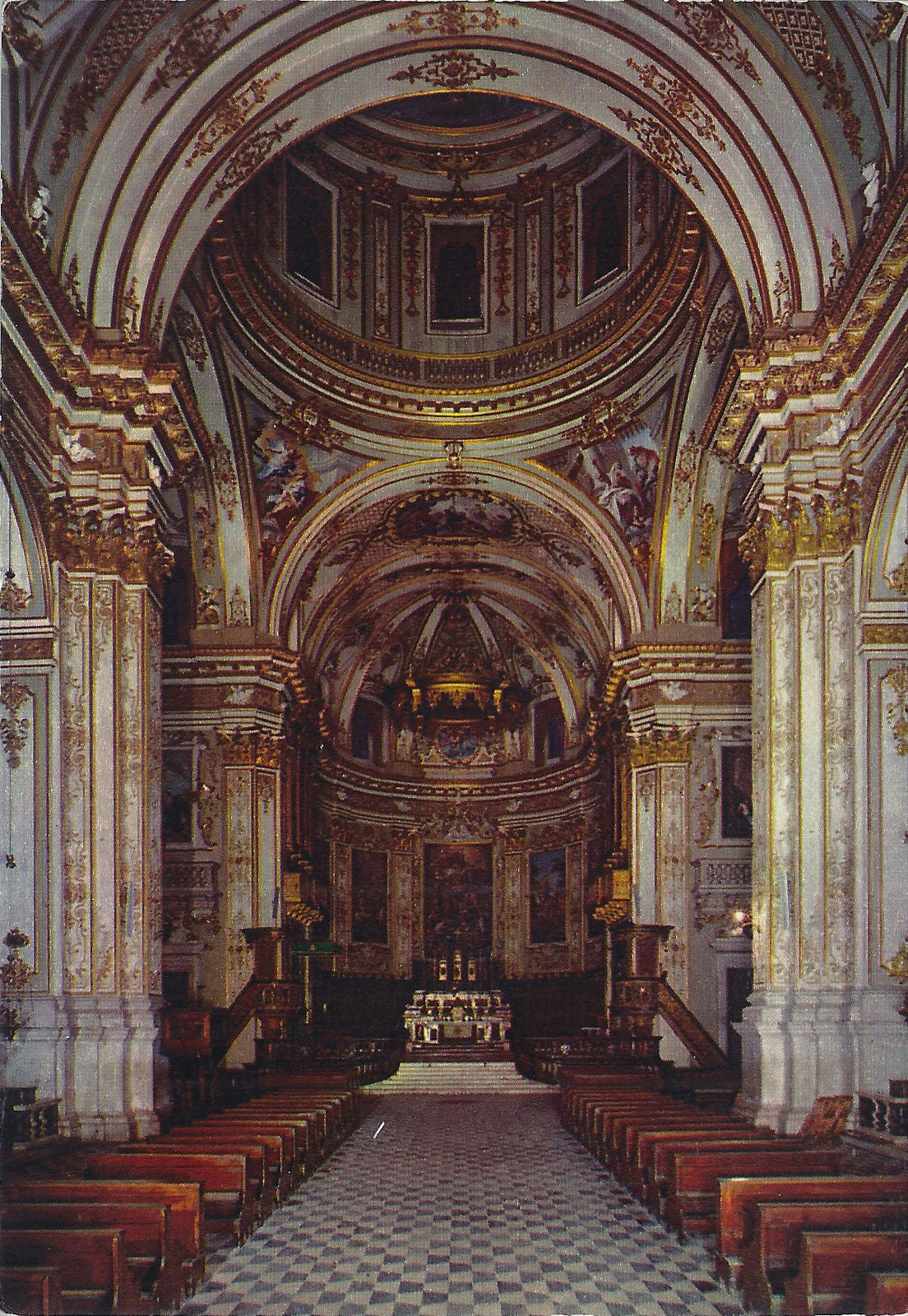 BERGAMO ALTA - INTERNO DEL DUOMO - NV - FG