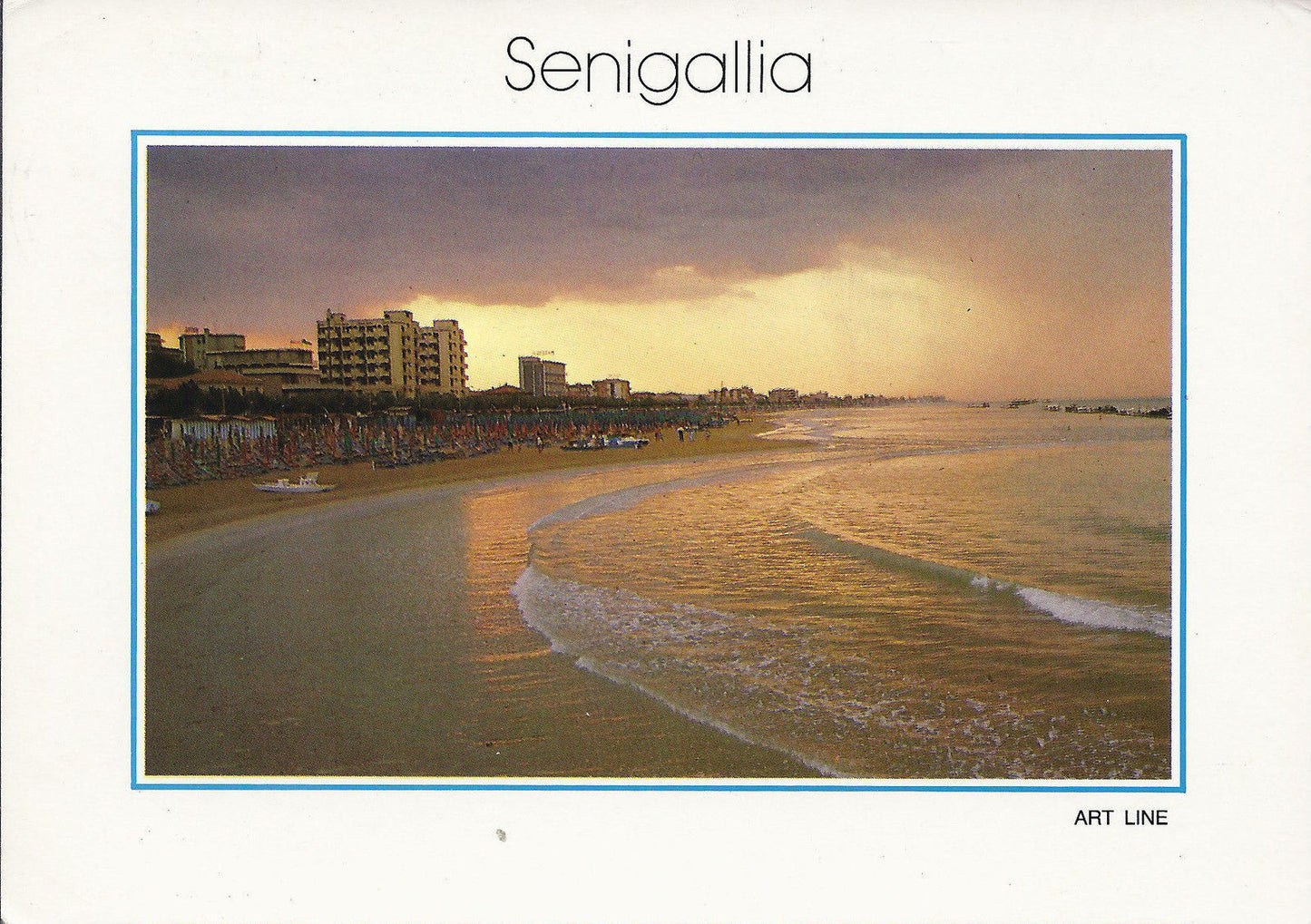 SENIGALLIA - TRAMONTO - V1989